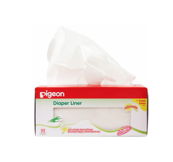 Pigeon Diaper Liner - 25 Sheets-0