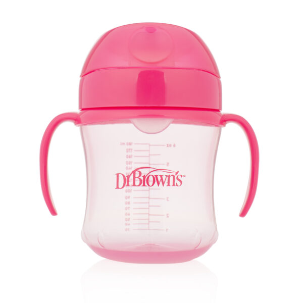 Dr. Brown sipper 6 months + (pink)-0