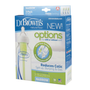 Dr brown New Options Bottle 250 ml - Pack of 3-0