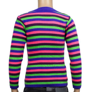 Round Neck Multi Color Skivvy-5041