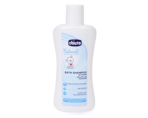 Chicco Natural Sensation No Tears Shampoo - 200 ml-0