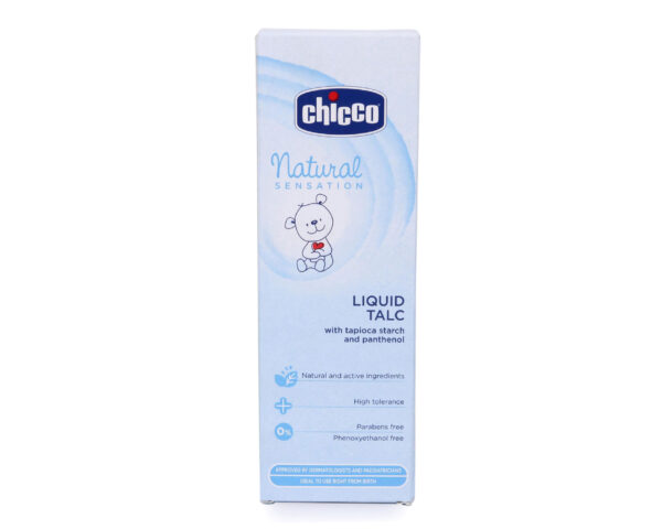 Chicco Natural Sensation Liquid Talc - 100 ml-10736