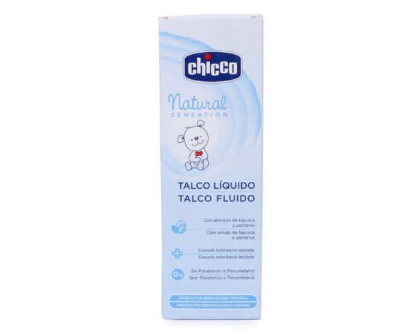 Chicco Natural Sensation Liquid Talc - 100 ml-10735