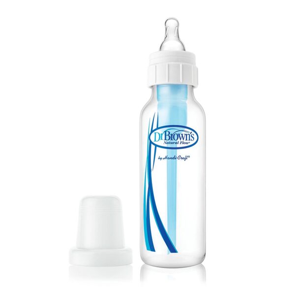 Dr Brown Natural Flow Standard Neck Feeding Bottle - 250ml-0