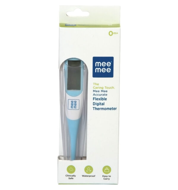 Mee Mee Accurate Flexible Digital Thermometer - Blue-0