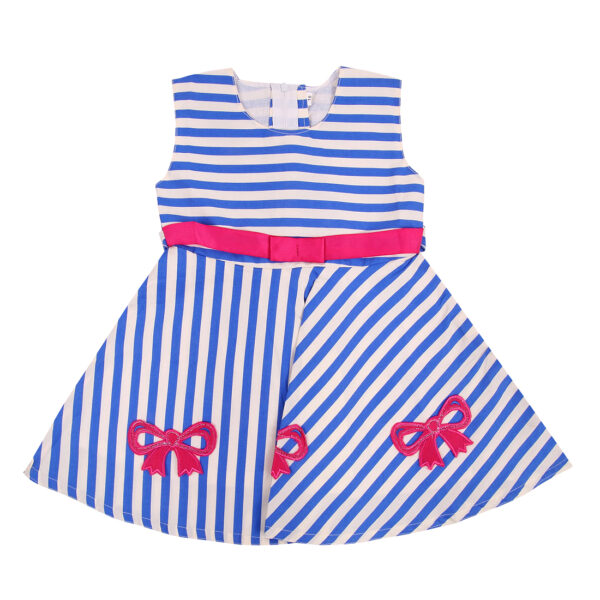 Cotton Frock - Blue-0