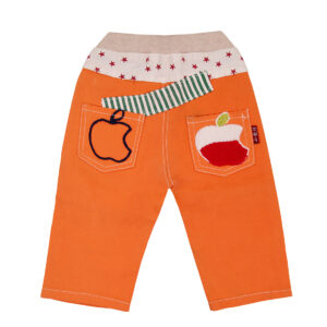 Pant cotton orange-5776