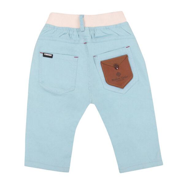 Pant cotton sky blue-5774