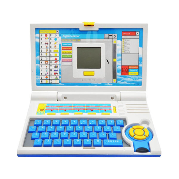 English Learner Educational Laptop Computer With Mouse Toy For Kids-0