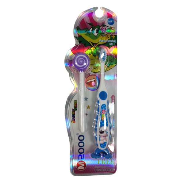 Kids Tooth Brush With Tongue Cleaner 3 Y+-5721