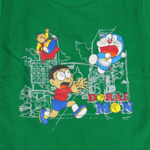 Cucumber Doraemon Print Full Sleeve T-Shirt-5863
