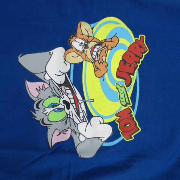 Cucumber Tom & Jerry Print Full Sleeve T- Shirt-5870