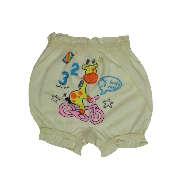 Girls U Shape Bloomers Set Of 3-6135