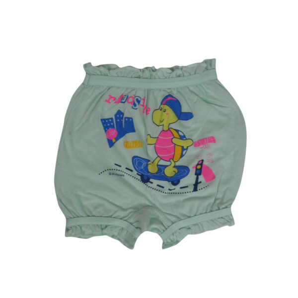 Girls U Shape Bloomers Set Of 3-6140