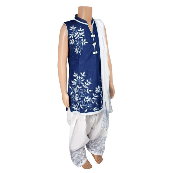 Chicco D Suit - White & Blue-6221