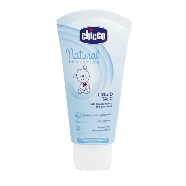 Chicco Natural Sensation Liquid Talc - 100 ml-0