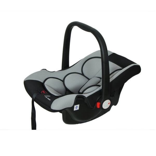 R for Rabbit's Picaboo - Infant Car Seat Cum Carry Cot (Black Grey)-6472