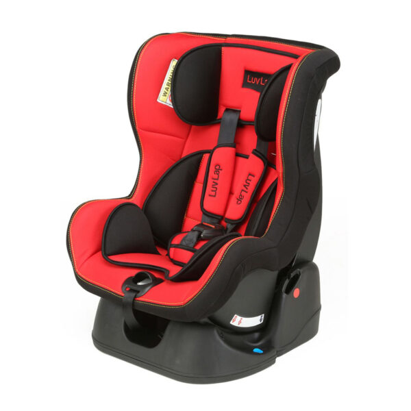 LuvLap Sports Convertible Baby Car Seat (18164) - Red-6580