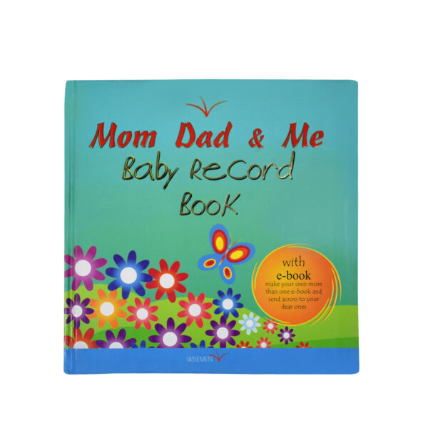 Mom Dad & Me - Baby Record Book-0