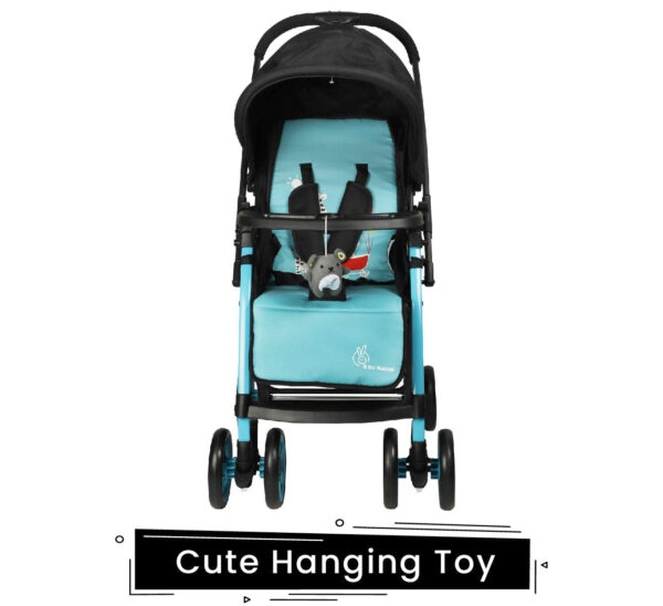 R for Rabbit Poppins Plus An Ideal Pram For Moms - Blue & Black-32660