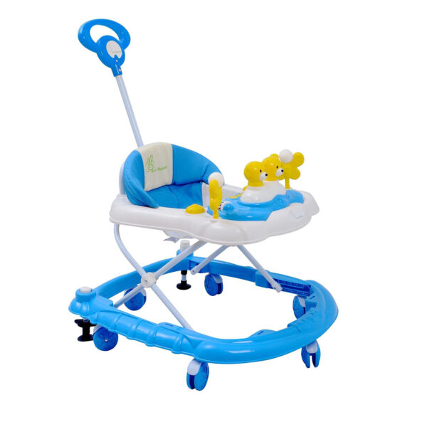 R for Rabbit Candy Floss The Safe Baby Walker - Blue-0