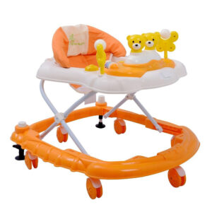 R for Rabbit Candy Floss The Safe Baby Walker - Orange-6926