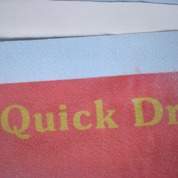 Quick Dry Printed Waterproof Bed Protector Sheet - Mehroon - Small-6353