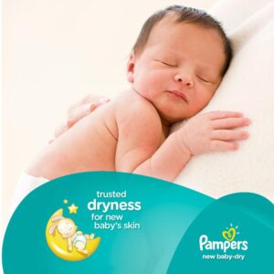 Pampers New Baby Dry Diapers, Size 2, Value Pack - 3-6 kg, 64 Count (Dubai)-8093