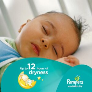 Pampers Active Baby Dry Diapers, Size 5, Jumbo Pack - 11-18 kg, 52 Count (Dubai)-8117