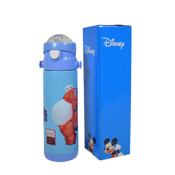 Disney Babys Flask, Insulated Water Bottle (Big Hero) - Blue-7935