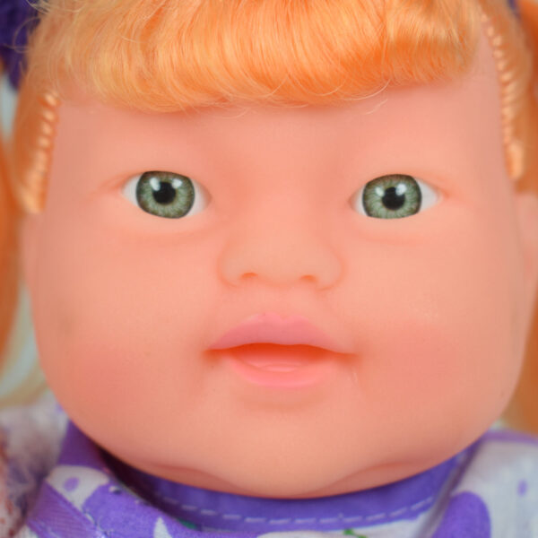 Baby Show-peace & Playing Doll (Golden Hairs) - Blue/White-7983