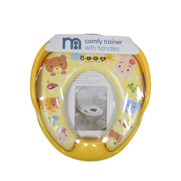 Mothercare Comfy Trainer (Potty Trainer) With Handle - Yellow-0