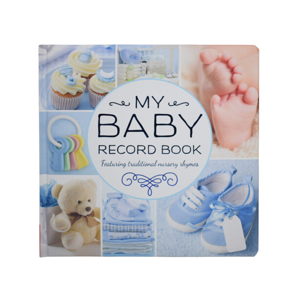 My Baby Record Book - Blue-0