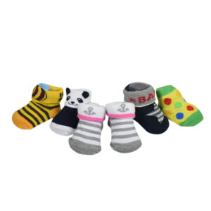 Baby Socks, Set Of 6 Pair - Multicolor-8019