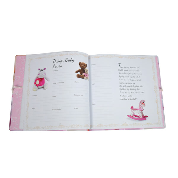 My Baby Record Book - Pink-7776