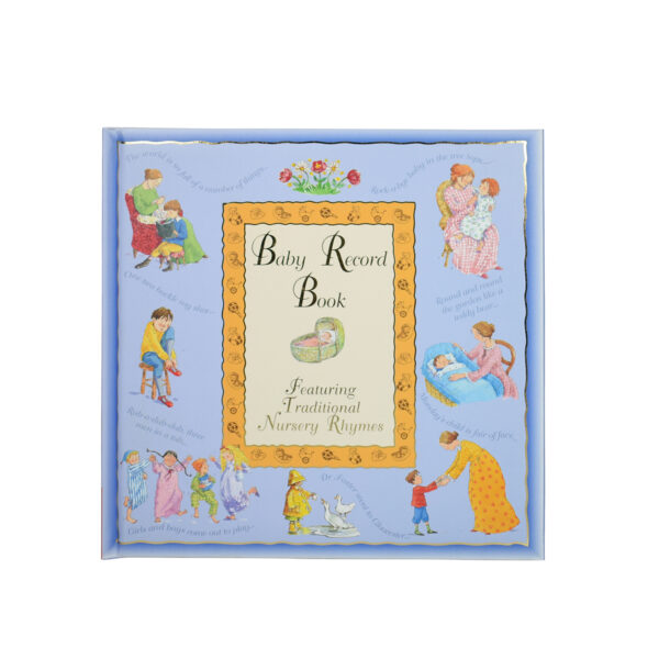 Baby Record Book - Blue-0