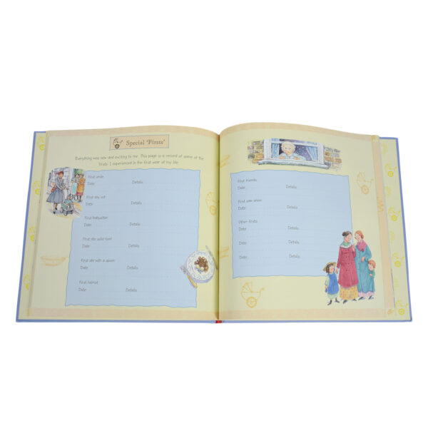 Baby Record Book - Blue-7791