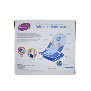 Mastela Musical Fold Up Infant Seat - Blue-7405