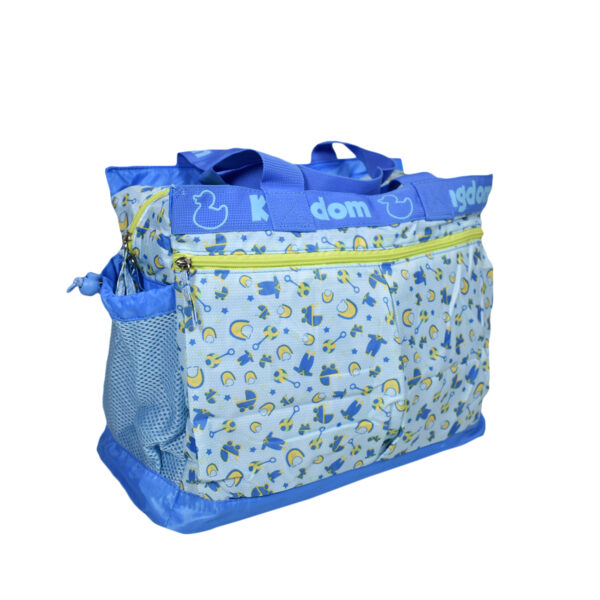 Baby Kingdom Light Weight Diaper Bag/Mother Bag - Blue-7476