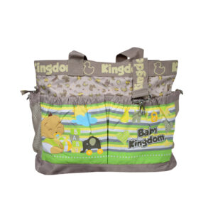 Baby Kingdom Light Weight Diaper Bag/Mother Bag - Brown-0