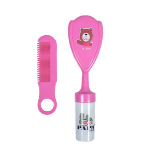 Papa Baby Musical Hair-Brush & Comb Set 0M+ - Pink-7834