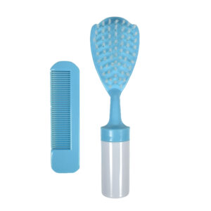 Papa Baby Musical Hair-Brush & Comb Set 0M+ - Blue-7841