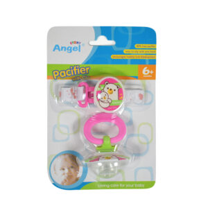 Stony Angel Pacifier With Clip-7847