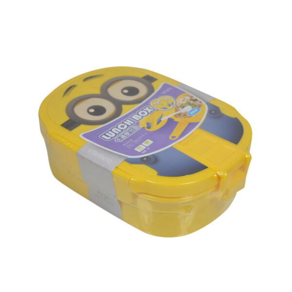 Air Tight Minions Lunch Box - Yellow-8341