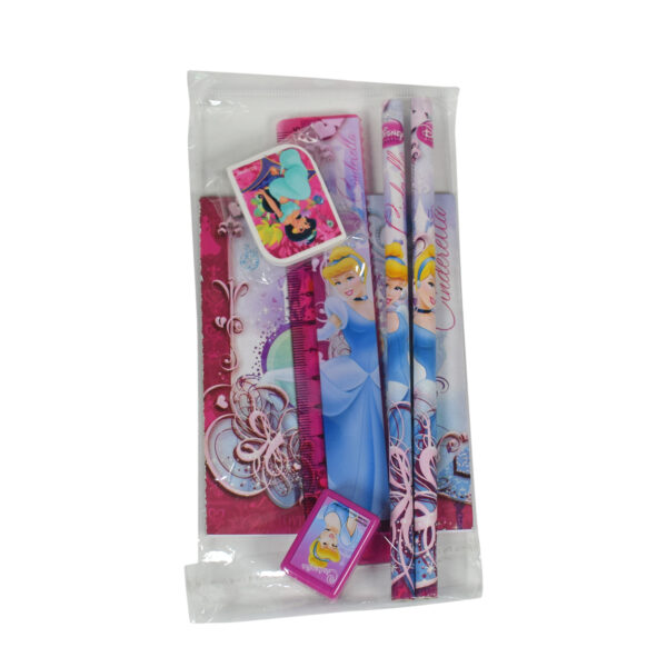 Disney School Combo Set (Gift Pack) - Pink/Voilet-8358