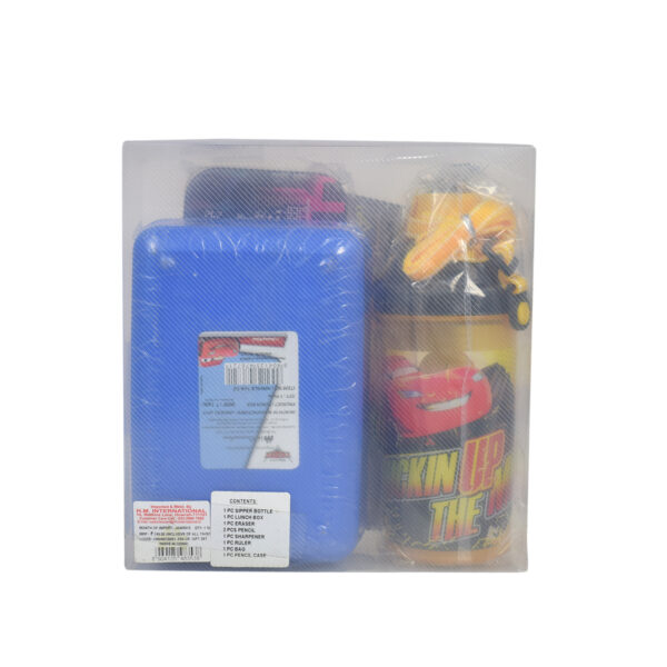 HM Car School Combo Set (Gift Pack) - Blue-8384