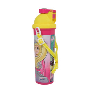Barbie Reach Straw Water Bottle - Red/Blue-0