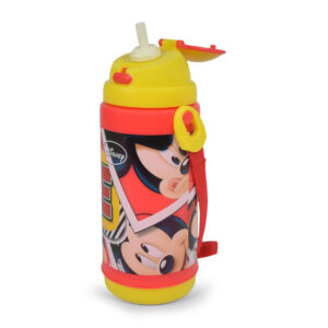 Only Kidz Disney Water Bottle 480 ml (Micky Print) - Yellow/Orange-8404