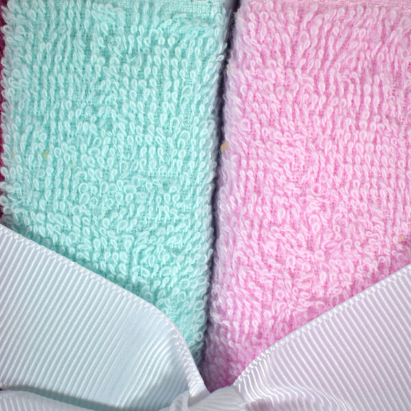 Luvable Friends Washcloths Pack of 4(Pink Shade)-7224