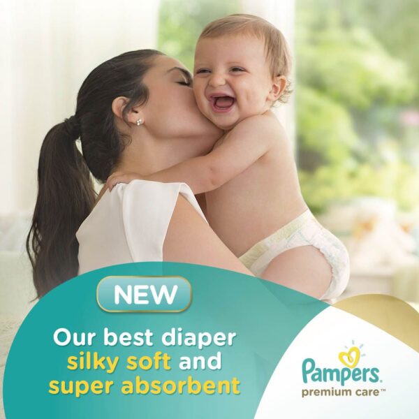 Pampers Premium Care Diapers, Size 2, Value Pack - 3-6 kg, 72 Count-8146
